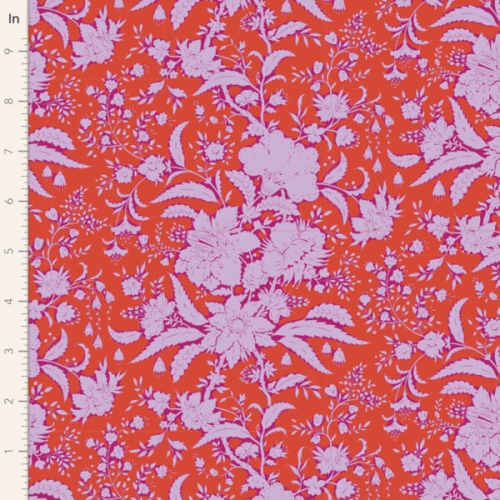 Tilda Patchwork Stoff Baumwolle - Abloom Tomato